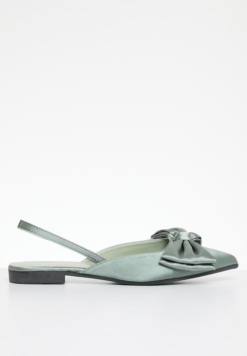 Superbalist - Jessa bow slingback - green
