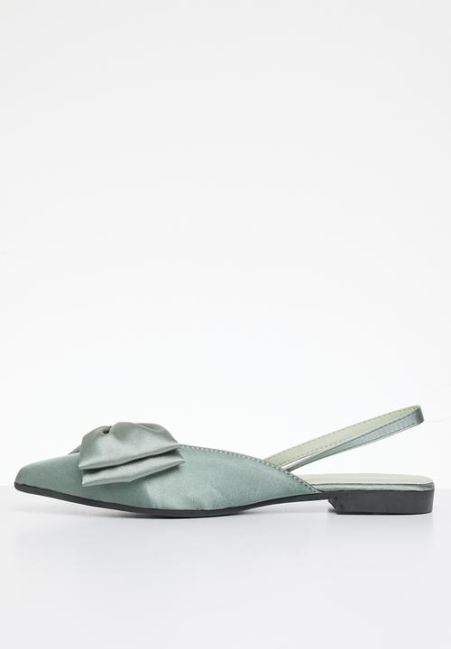 Superbalist - Jessa bow slingback - green