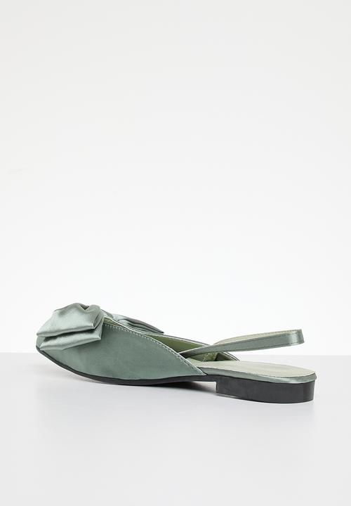 Superbalist - Jessa bow slingback - green