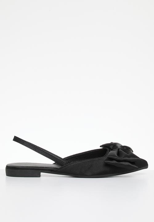 Superbalist - Jessa bow slingback - black
