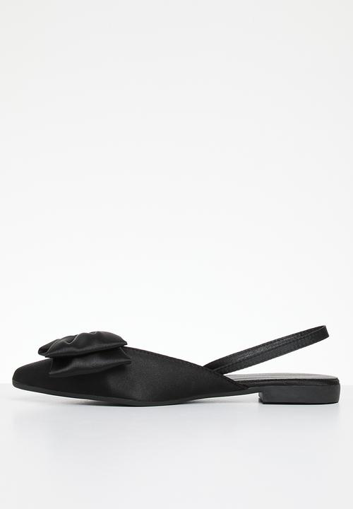 Superbalist - Jessa bow slingback - black