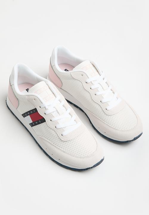 Tommy Hilfiger - Tommy jeans suede retro runner - misty pink