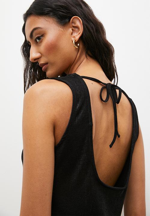 Superbalist - Metalic vest - black