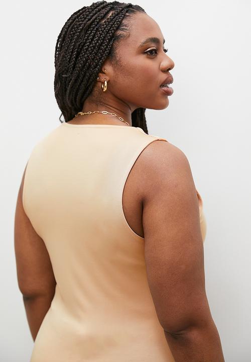Superbalist - V neck vest - beige
