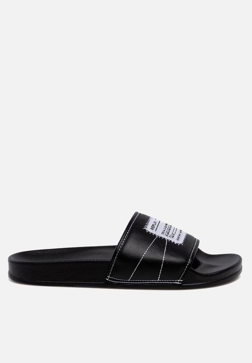 Replay - Up toned slide - black