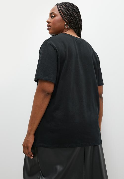 Superbalist - Graphic novelty tee plus - black