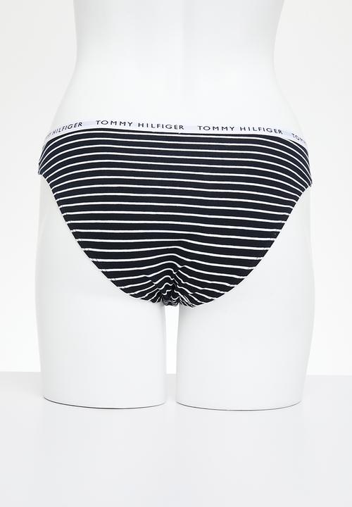 Tommy Hilfiger - 3 pack bikini - stripes/white/light pink