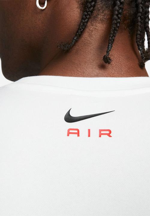 Nike - NSW  Air fleece crew-neck sweatshirt - summit white 