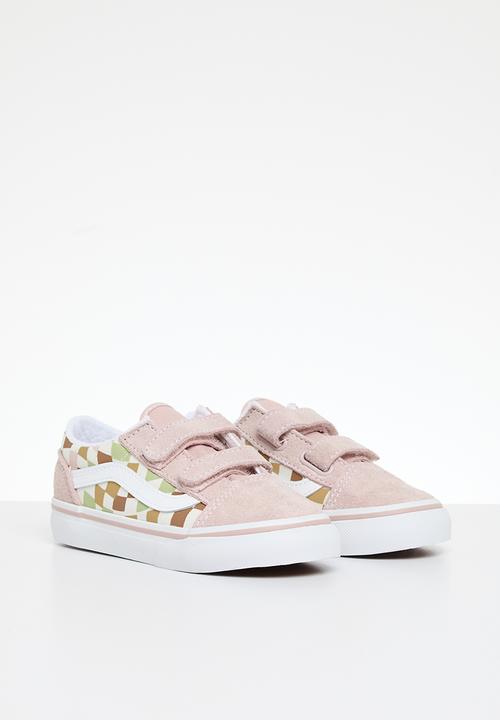 Vans - Td old skool v - wavy check multi/true white