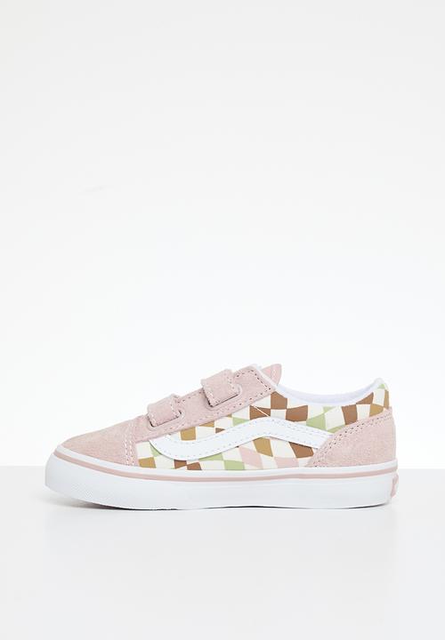 Vans - Td old skool v - wavy check multi/true white