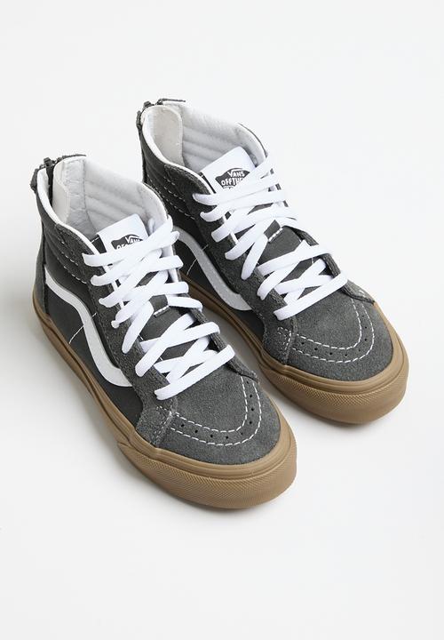 Vans - Uy sk8-hi zip -  gum grey & true white