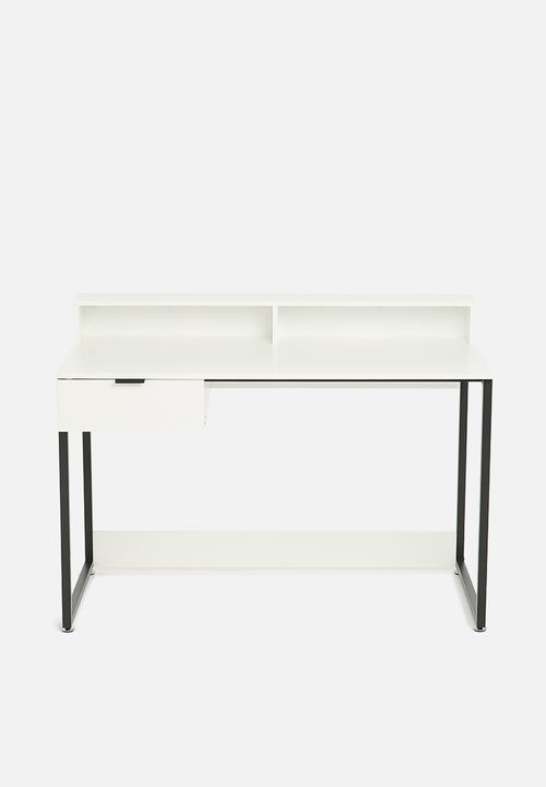 Sixth Floor - Myla desk - black & white