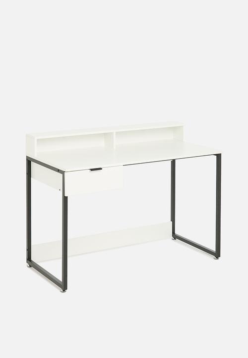 Sixth Floor - Myla desk - black & white