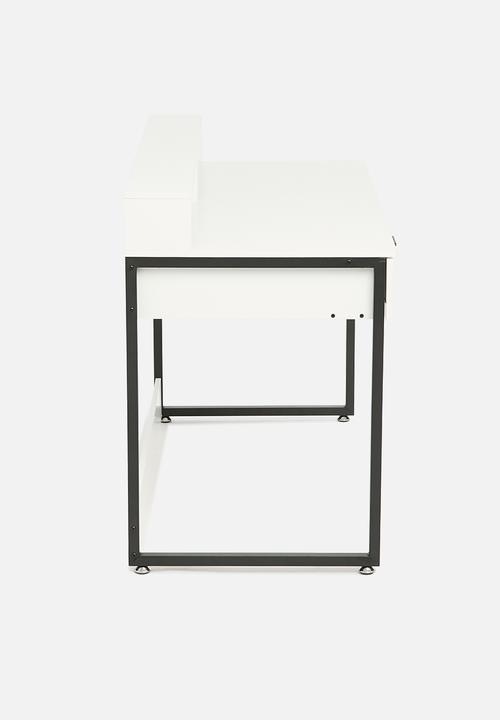 Sixth Floor - Myla desk - black & white