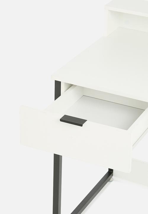 Sixth Floor - Myla desk - black & white