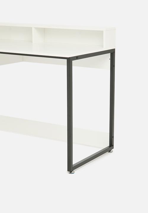 Sixth Floor - Myla desk - black & white