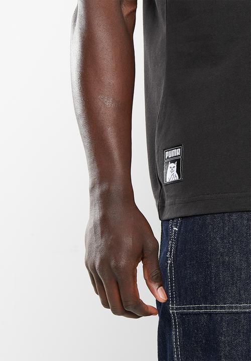 PUMA - Puma x ripndip pocket tee - puma black