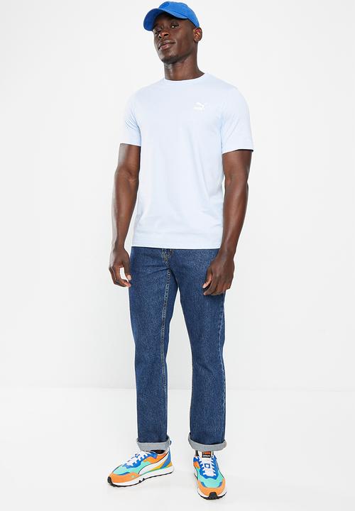 PUMA - Classics small logo tee - icy blue