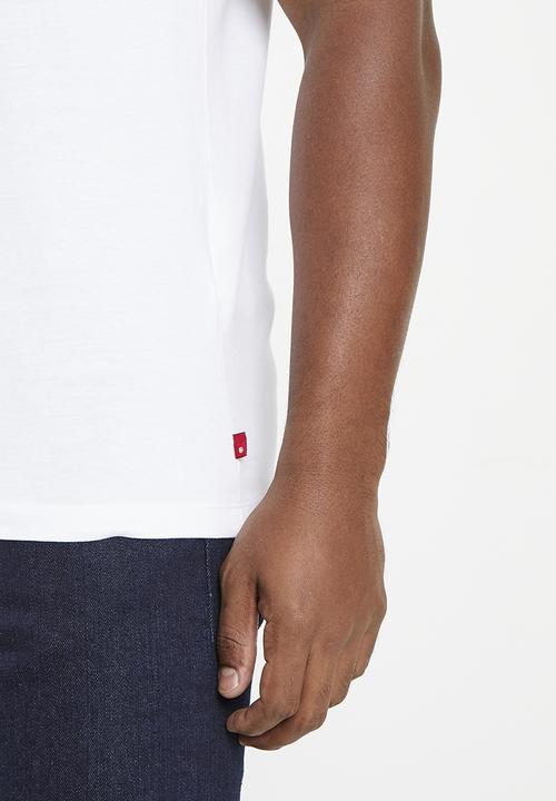 Levi’s® - Graphic crewneck tee za ssnl bw blur fil - white