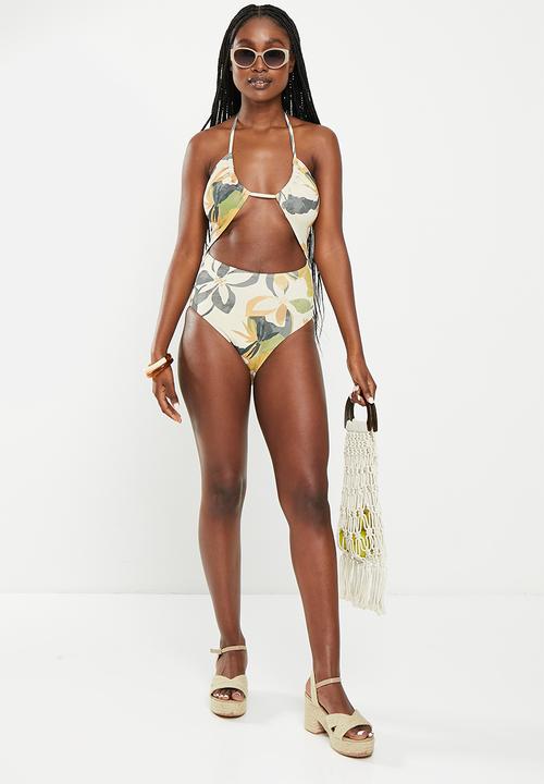 Lizzy - Wilmarie full swimsuit - sepia