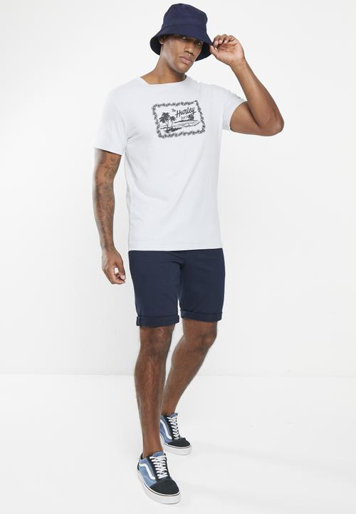 Hurley - Coast short sleeve T-shirt - light blue 