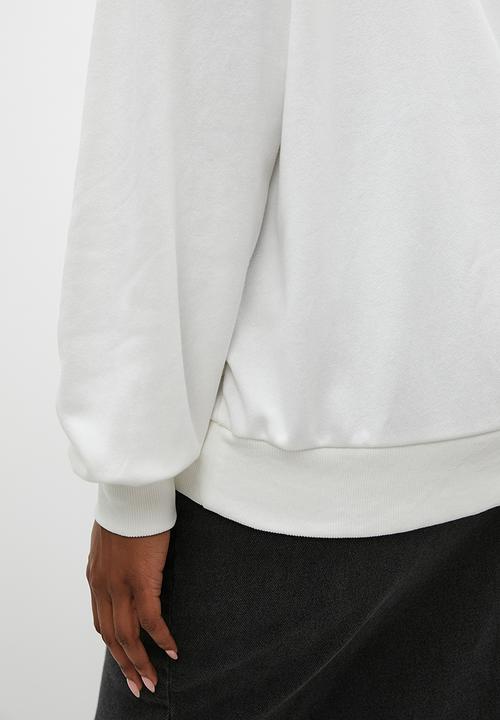 Superbalist - Half zip sweat - ecru