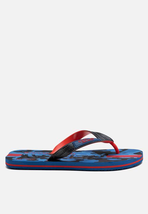 Replay - Maverik camo flip-flop - camo navy