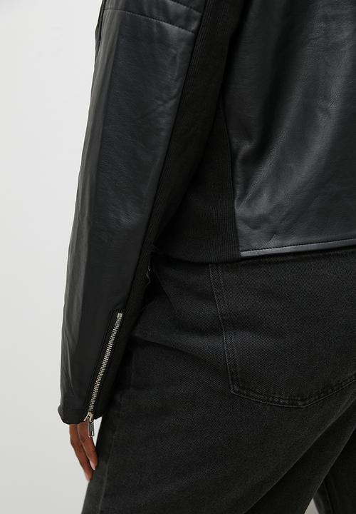 Superbalist - Motor biker jacket - black