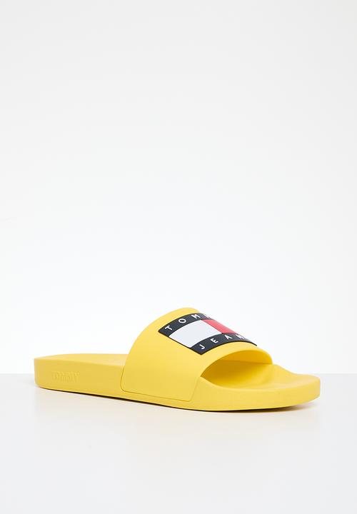 Tommy Hilfiger - Tommy jeans pool slide ess - star fruit yellow