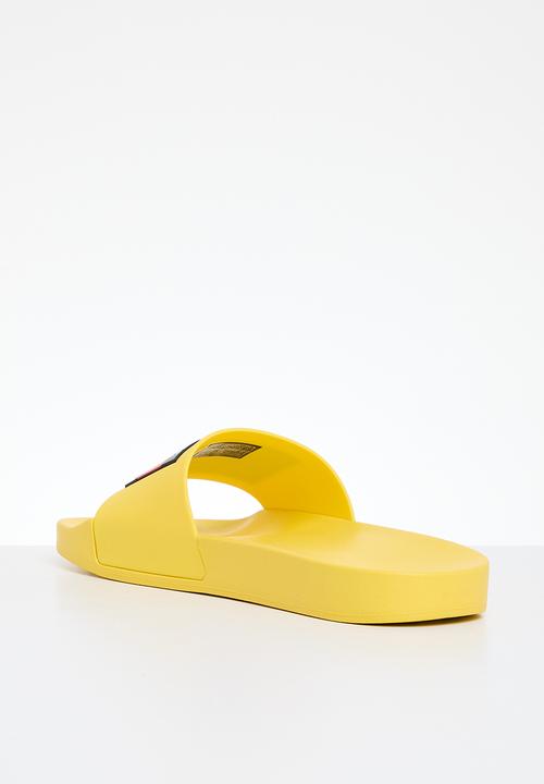 Tommy Hilfiger - Tommy jeans pool slide ess - star fruit yellow
