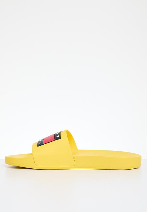 Tommy Hilfiger - Tommy jeans pool slide ess - star fruit yellow