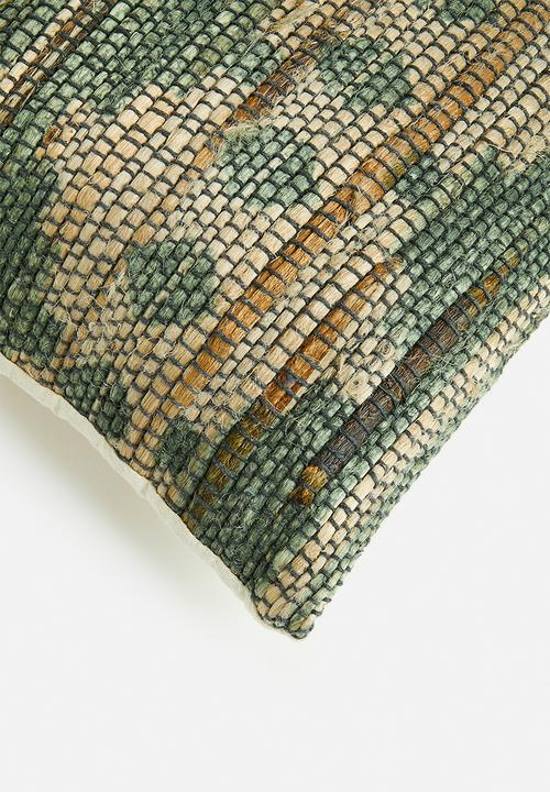 H&S - Odisha cushion cover - green