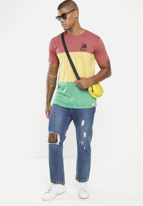 Holmes Bro's - Reggae tee - multi 