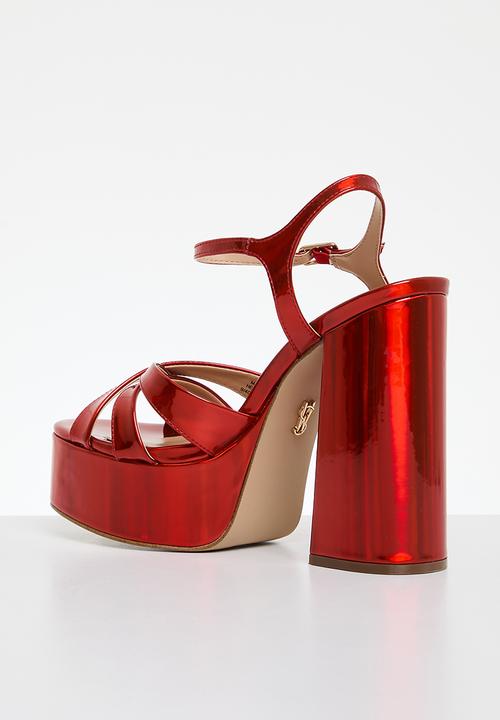 Steve Madden - Tivoli platform heel - fire red