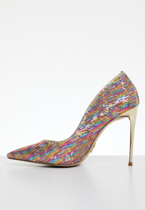Steve Madden - Vala-sq court heel - multi sequin