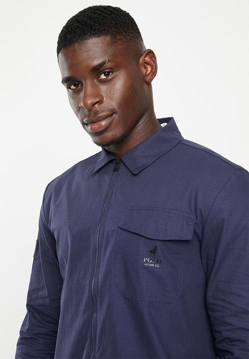 POLO - Mens pjc zip through jacket - navy