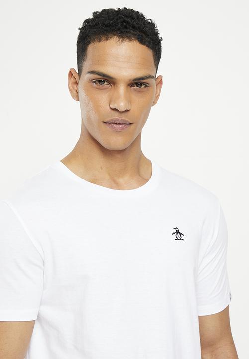 Original Penguin - Flat embroidery tee - white
