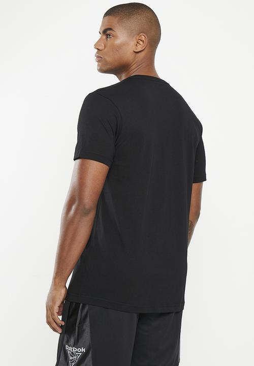 Reebok - Ri left chest logo tee - black