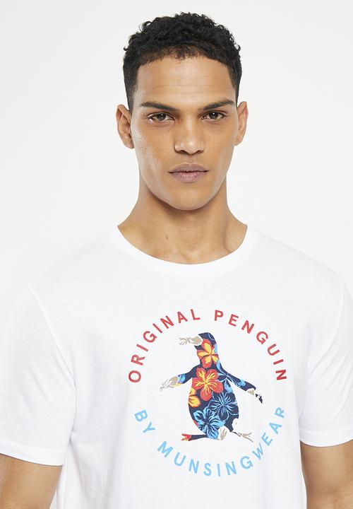 Original Penguin - Stamp pete tee - white 