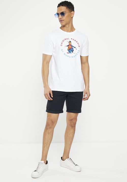 Original Penguin - Stamp pete tee - white 