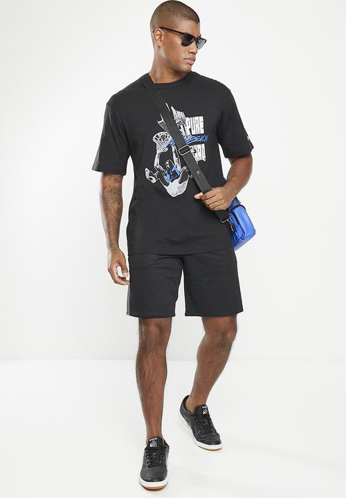 Reebok - Bb shaq graphic tee - black