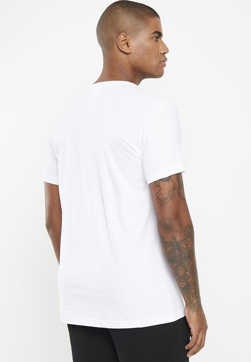 Reebok - Ri left chest logo tee - white