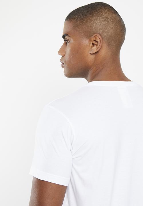 Reebok - Ri left chest logo tee - white