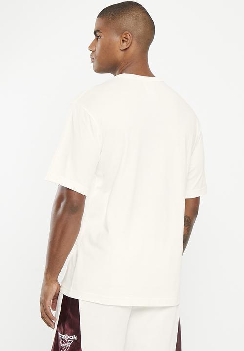 Reebok - Bb brand graphic tee - white