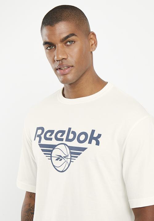 Reebok - Bb brand graphic tee - white