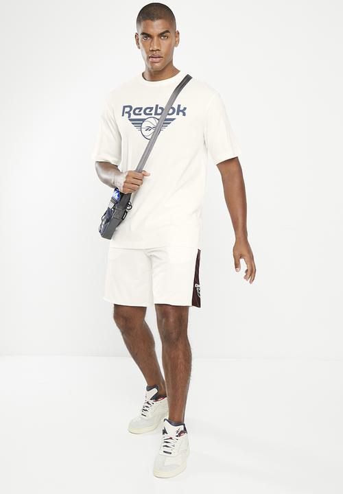 Reebok - Bb brand graphic tee - white