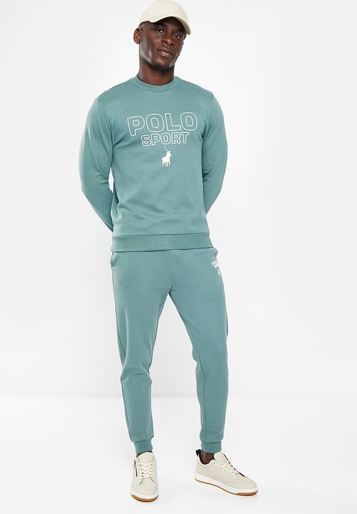POLO - Men sport cuffed jogger - turquoise