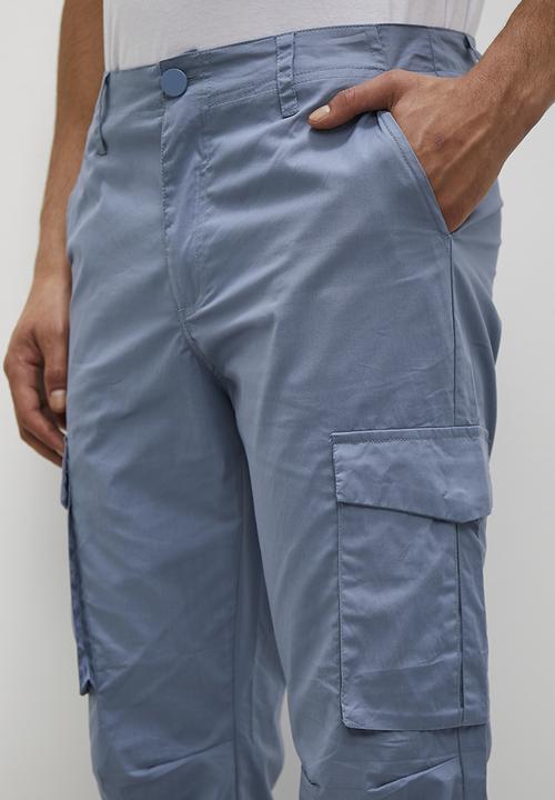 Superbalist - Venice 1 up cargo utility pant - dusty blue