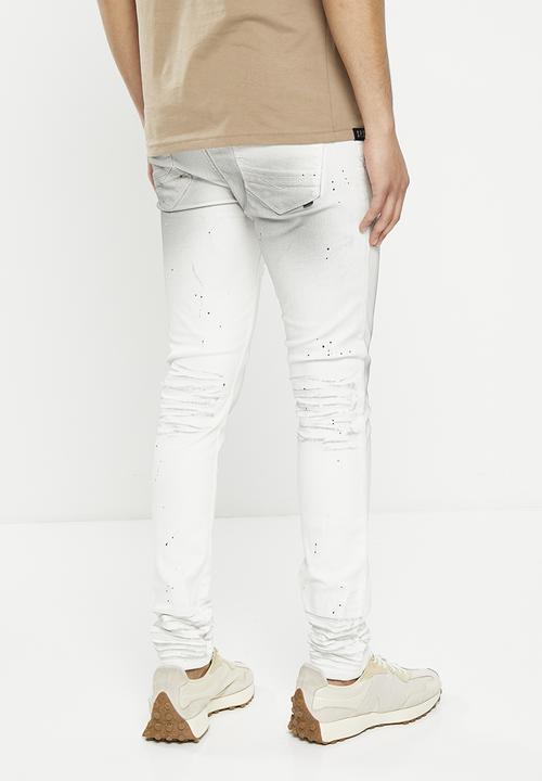 S.P.C.C - Ashfall jeans - optical white