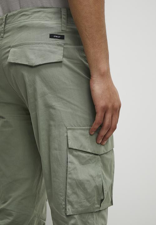 Superbalist - Venice 1 up cargo utility pant - olive